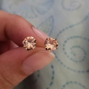 Gold Color Crystal Cartilage Earrings